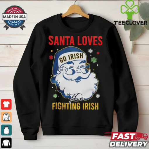 Official Notre Dame Fighting Irish Santa’s Pride, Christmas Shirt