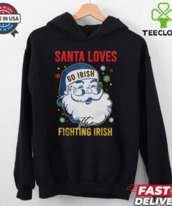 Official Notre Dame Fighting Irish Santa’s Pride, Christmas Shirt