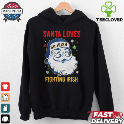 Official Notre Dame Fighting Irish Santa’s Pride, Christmas Shirt