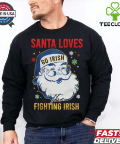Official Notre Dame Fighting Irish Santa’s Pride, Christmas Shirt