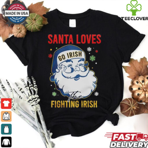 Official Notre Dame Fighting Irish Santa’s Pride, Christmas Shirt