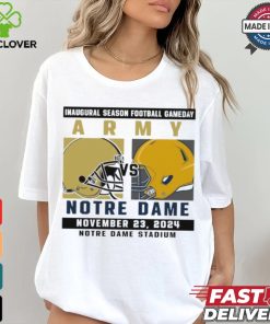 Official Notre Dame Fighting Irish vs Army Football Gameday November 23,2024 Matchup shirt