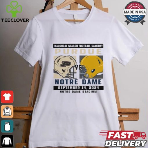 Official Notre Dame Fighting Irish vs Purdue Football Gameday September 14,2024 Matchup shirt