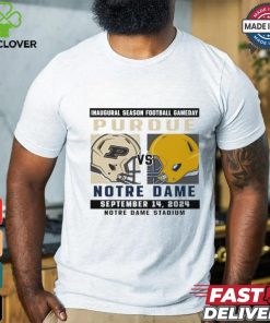 Official Notre Dame Fighting Irish vs Purdue Football Gameday September 14,2024 Matchup shirt