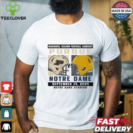 Official Notre Dame Fighting Irish vs Purdue Football Gameday September 14,2024 Matchup shirt