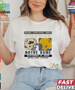 Official Notre Dame Fighting Irish vs Purdue Football Gameday September 14,2024 Matchup shirt