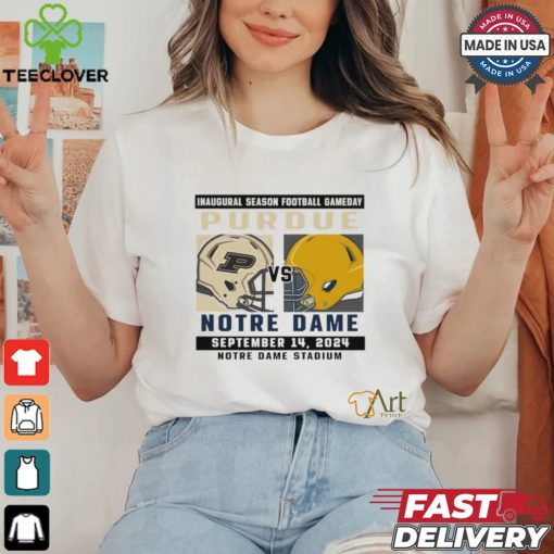 Official Notre Dame Fighting Irish vs Purdue Football Gameday September 14,2024 Matchup shirt