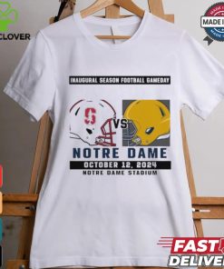 Official Notre Dame Fighting Irish vs Stanford Football Gameday October 12,2024 Matchup shirt