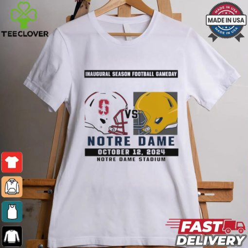 Official Notre Dame Fighting Irish vs Stanford Football Gameday October 12,2024 Matchup shirt
