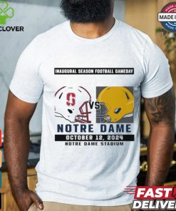 Official Notre Dame Fighting Irish vs Stanford Football Gameday October 12,2024 Matchup shirt