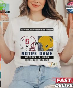 Official Notre Dame Fighting Irish vs Stanford Football Gameday October 12,2024 Matchup shirt
