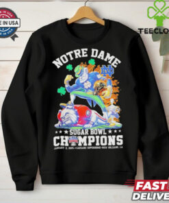 Official Notre Dame Sugar Bowl Champions Allstate 2025 T Shirt