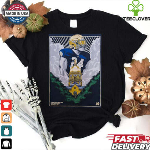 Official Notre Dame vs. Florida State Football November 9, 2024 At Notre Dame Stadium Poster Shirt