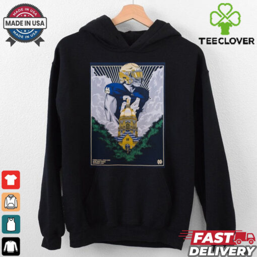 Official Notre Dame vs. Florida State Football November 9, 2024 At Notre Dame Stadium Poster Shirt