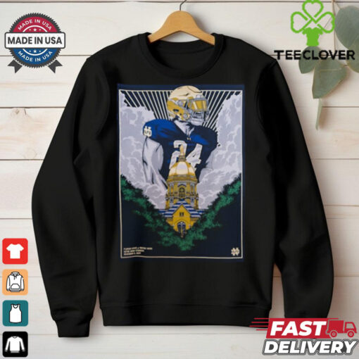 Official Notre Dame vs. Florida State Football November 9, 2024 At Notre Dame Stadium Poster Shirt