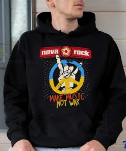 Official Nova Rock Make Music Not War 2023 Shirt