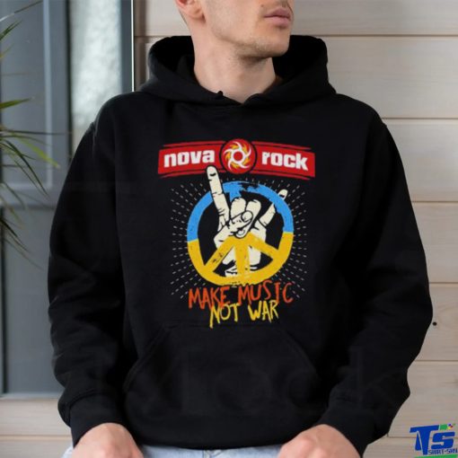 Official Nova Rock Make Music Not War 2023 Shirt
