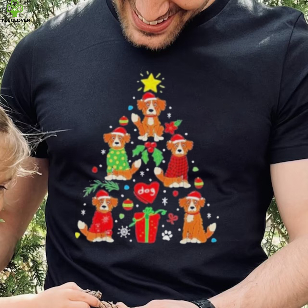 Official Nova Scotia Duck Tolling Retriever Christmas Toller Dog Shirt Official Nova Scotia Duck Tolling Retriever Christmas Toller Dog Shirt
