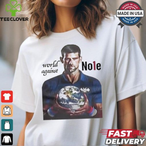 Official Novak Djokovic No1e World Against Shirt