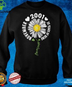 Official November Girl 2001 20 Years Old 20 Sunshine Birthday Sweater Shirt