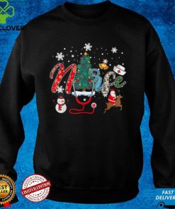 Official Nurse Stethoscope Christmas Tree Ornaments Xmas Funny Nurse Sweater Shirt