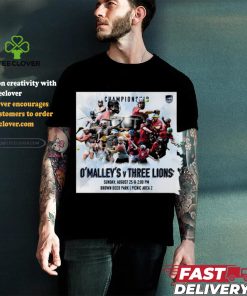 Official O’ Malley’s vs Three Lions 2024 Milwaukee Founders Cup Championship Brown Deer Park shirt