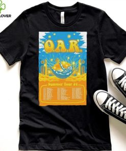 Official O.A.R. Announces Summer 2024 Tour Poster Shirt