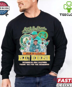 Official Oakland Athletics Rickey Henderson Man Of Steal 2024 Shirt