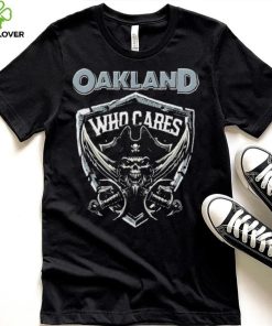 Official Oakland Raiders Who Cares Shirt