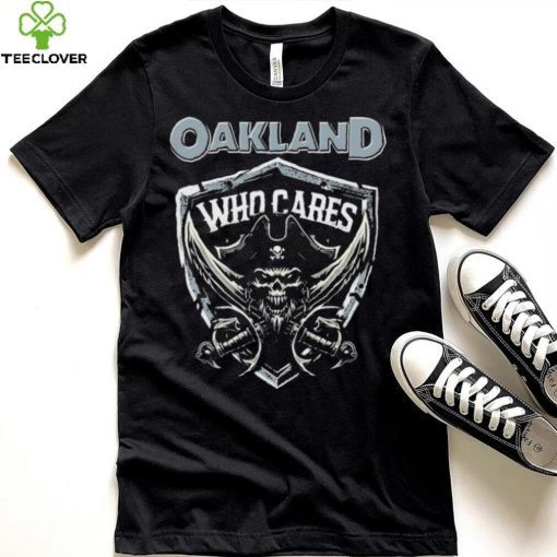 Official Oakland Raiders Who Cares Shirt