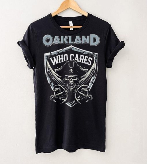 Official Oakland Raiders Who Cares Shirt