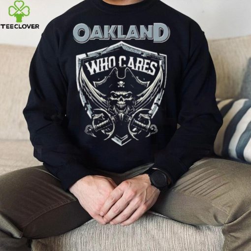 Official Oakland Raiders Who Cares Shirt