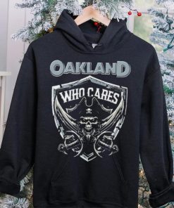 Official Oakland Raiders Who Cares Shirt