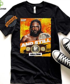 Official Oba Femi And Still WWE NXT North American Champion On July 16 2024 shirt