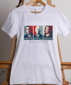 Official Obama Hope Biden Heal Harris Grow Yes We Know Made America Great Again T shirt