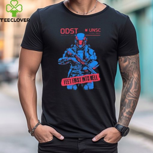 Official Odst Feet First Into Hell T Shirt