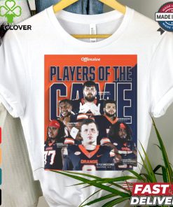 Official Offensive Syracuse Orange Players Of The Game Kyle McCord, Savion Washington Poster t shirt