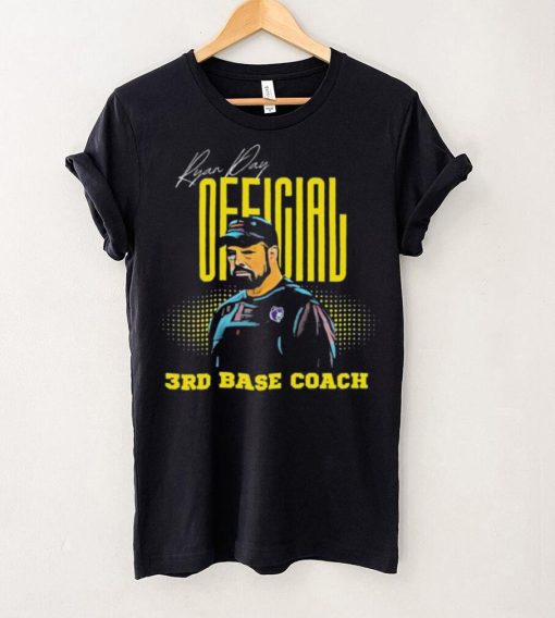 Official Official 3rd Base Coach Ryan Day Ohio State Buckeyes Shirt