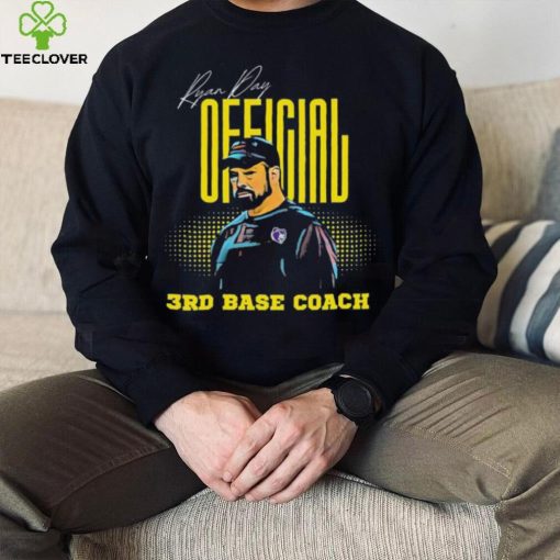 Official Official 3rd Base Coach Ryan Day Ohio State Buckeyes Shirt