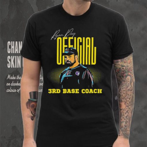 Official Official 3rd Base Coach Ryan Day Ohio State Buckeyes Shirt