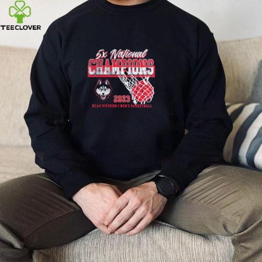 Official Official 5x National Champions Uconn Huskies 2023 Shirt