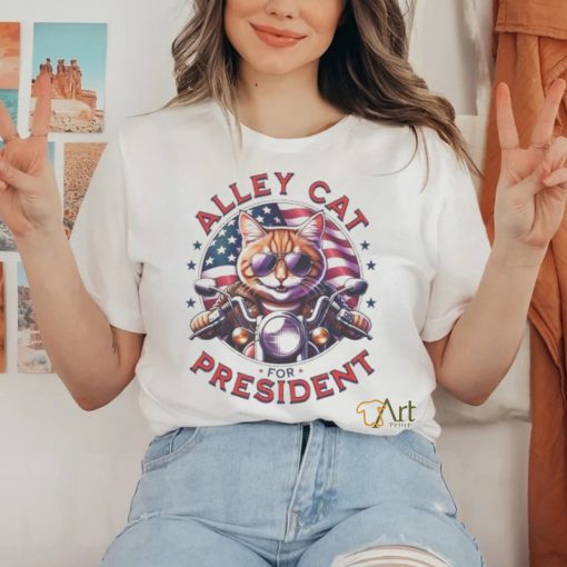 Official Official Alley Cat For President Motor T Shirt