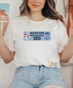 Official Official Alley Cat Where’s Your Morals 2024 Vote T Shirt