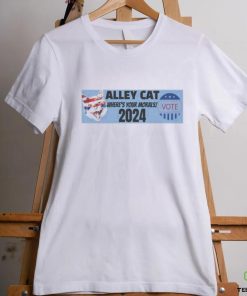 Official Official Alley Cat Where’s Your Morals 2024 Vote T Shirt