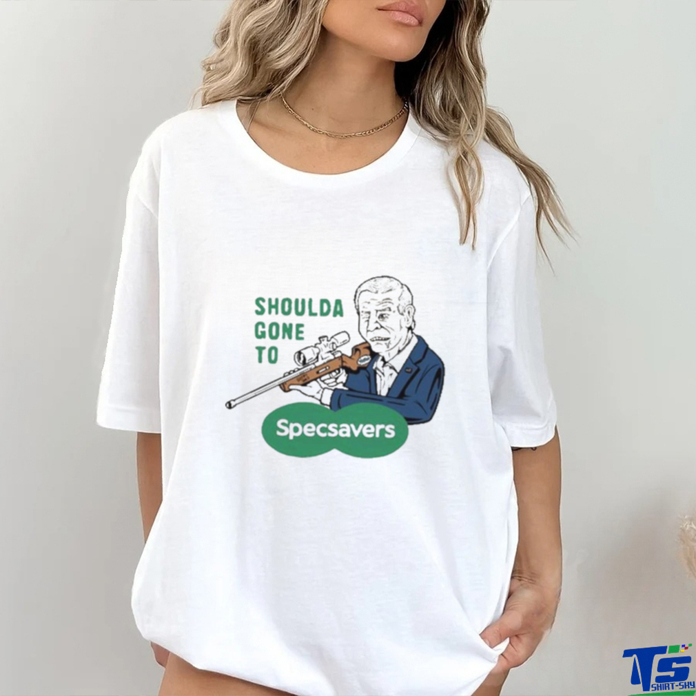 Official Official Biden Shoulda Gone To Specsavers Shirt Official Official Biden Shoulda Gone To Specsavers Shirt