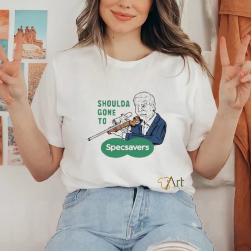 Official Official Biden Shoulda Gone To Specsavers Shirt