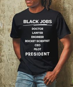 Official Official Biden Trump Debate 2024 Black Jobs T Shirt