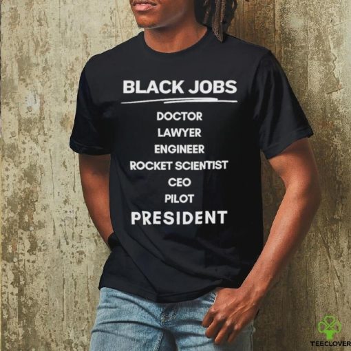 Official Official Biden Trump Debate 2024 Black Jobs T Shirt