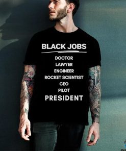 Official Official Biden Trump Debate 2024 Black Jobs T Shirt