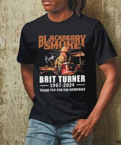 Official Official Blackberry Smoke Brit Turner 1967 2024 Thank You For The Memories Signatures Shirt